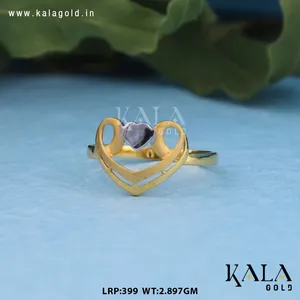 Elegant <b>Plain</b> 22K Solid Gold <b>Ring</b> Fashionable Round Cut Religious for Wedding Party Anniversary or Engagement Gift - Product Image 3