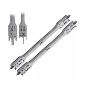 Wholesale Manual Stainless Steel Dental Orthodontic <b>Height</b> <b>Gauge</b> Orthodontic Instruments Dental Bracket Positioning Set - Product Image 5