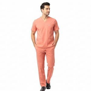Uniforme Médico Quirúrgico de Algodón para Hombre, Fabricante OEM, Transpirable y Cómodo, Venta al Por Mayor - Product Image 4
