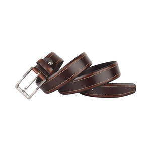 Cinturones de Cuero Genuino al Por Mayor a Precio de Fábrica, con Logotipo Personalizado, de Cuero Vacuno Premium, para Hombre, de Alta Calidad, Nuevos, Elegantes y Transpirables, con Hebilla de Aleación - Product Image 4