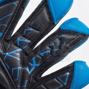 Gants d'entraînement de gardien de but de football en cuir respirant avec paume en latex et sangle de poignet pour le gardiennage - Fournisseur de choix - Product Image 5