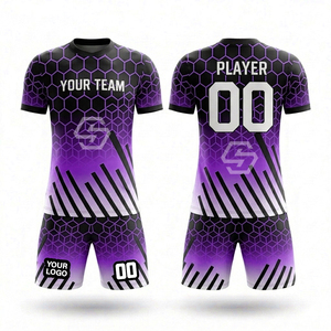Uniformes de football de haute qualité en sublimation, maillots de football personnalisés pour hommes, kits d'entraînement pour jeunes, uniformes de football respirants et à séchage rapide - Product Image 6