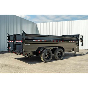 Hydraulic Dump <b>Trailer</b> for Easy Material Unloading High Capacity Dump <b>Trailer</b> for Sand, Gravel, and Soil - Product Image 3
