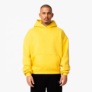 Sweat à capuche personnalisé surdimensionné 3D en relief avec fermeture éclair confort en coton polyester poche ourlet fendu tissu polaire ODM motif imprimé - Product Image 2