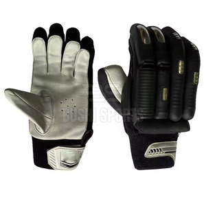 Gants de cricket à contraste de couleurs fabriqués au Pakistan, gants de frappe de haute qualité pour le cricket - Product Image 5