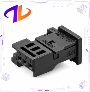 Connecteur de faisceau de câbles électriques automobile 1-1418640-5 compatible, 3 broches mâle/femelle, contact en cuivre, boîtier en nylon - Product Image 3