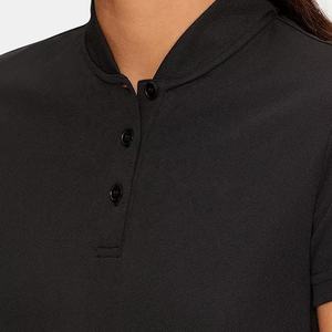 Camisas Polo Negras de Alta Calidad para Mujer, Tallas Grandes, Ropa Deportiva Moderna, Ropa Casual, Camisa Polo con Cuello Camisero - Product Image 4