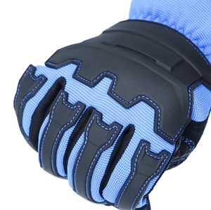 Guantes de seguridad TPR de nuevo diseño al por mayor, transpirables, de material suave, de alta calidad, con protección para las manos, en un diseño único. - Product Image 4