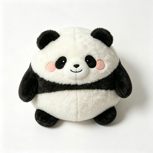 ตุ๊กตาแพนด้าอ้วนแบบกำหนดเองได้, ตุ๊กตาแพนด้าขาวดำ, หมอนแพนด้านุ่มนิ่ม, ตุ๊กตาแพนด้าขนฟู - Product Image 4