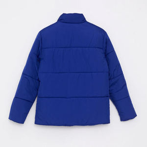 Chaqueta de Invierno Acolchada de Alta Calidad 100% Poliéster con Cuello Alto, Cremallera Completa y Manga Larga para Hombre - Product Image 6