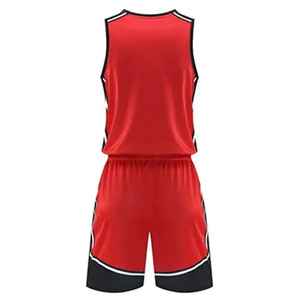 Uniforme de basket-ball en tissu uni de bonne qualité à 100 %, prix abordable, vêtements de sport, uniforme de basket-ball, nouvelle arrivée - Product Image 3