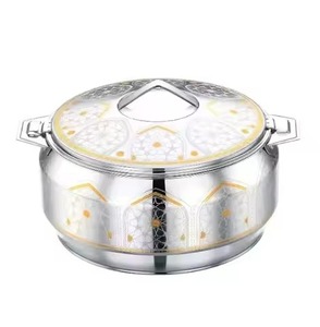 Olla Multiusos de Metal, Diseño Versátil, Cazuela Aislada, Elegante Tazón para Servir Comida - Product Image 2