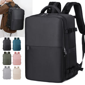 Water Resistant Business Travel Laptop <b>Backpack</b> Expandable <b>Multi</b> <b>Compartment</b> Flight Approved Rucksack - Product Image 6