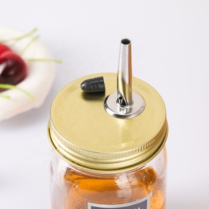 ขวดแก้วทรงเหลี่ยมแบบไม่มีฝาปิด พร้อมจุกเทแบบไหลอิสระ สำหรับเก็บเหล้าเตกีลา - Product Image 6