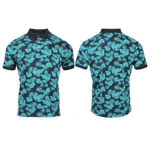 Hombres personalizado impreso 100% algodón para Polo patrón sólido ropa corta - Product Image 3