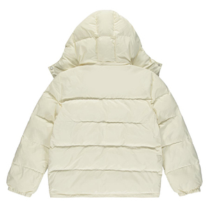 Mens Color Block Streetwear Thick Puffer <b>Jacket</b> Wholesale Polyester Padded Coat Reflective Piping Zipper Closure Winter - Product Image 3