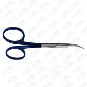 Ciseaux à cuticules extra fins et courbés de 3,5 pouces en acier inoxydable pour usage médical, esthétique et soins, instruments médicaux de premiers secours - Product Image 4