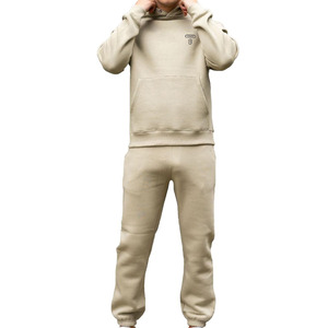 New Design Solid Color Sportswear Women's Winter Tracksuit Set Breathable Lightweight Hooded Sweatshirt 100% Cotton High Quality - Product Image 6