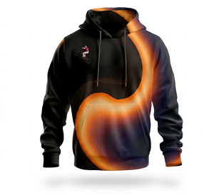 Service OEM, impression graphique, impression numérique, sweat à capuche pour homme en molleton 100% coton, coupe régulière, confortable, séchage rapide - Product Image 1