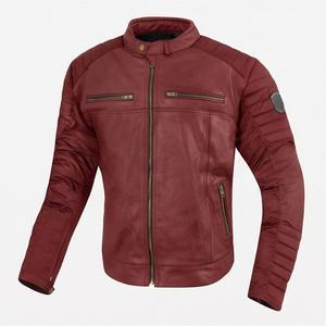 Nueva Llegada, Chaqueta de Motociclista de Cuero Personalizada con su Propio Diseño, la Mejor Chaqueta de Motociclista para Hombre, Color Personalizado, Kit de Seguridad para Viajes - Product Image 1