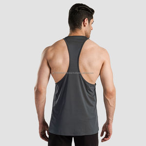 Débardeurs de sport pour hommes, sans manches, coupe ample, respirant, pour le jogging, débardeur de sport grande taille - Product Image 2