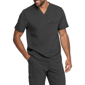 <b>Top</b> Selling Best Prices for Customization Fashionable Stretch Spandex Canvas Medical Scrubs Nursing Uniform Unisex Doctor - Product Image 3