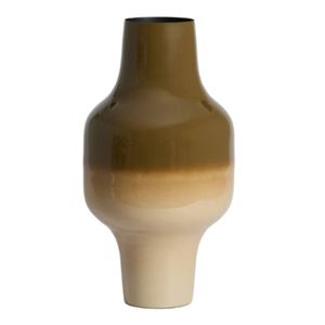 Vase décoratif en métal de grande taille, fait main, émaillé turquoise, pour salon, étagère, table à manger, décoration de la maison, hôtel - Product Image 3