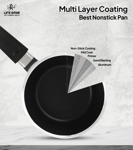 Cacerola Multiusos Antiadherente con Tapa de Vidrio y Asa Resistente al Calor - Product Image 6