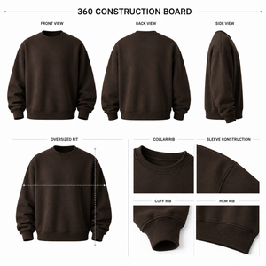 Crewneck Sweatshirt Custom Embroidered Logo Black <b>Pullover</b> Plain <b>Jumper</b> Men's Casual Hoodie Streetwear - Product Image 6