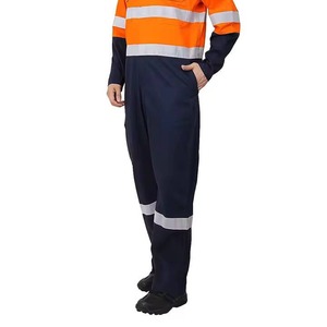Combinaison de travail d'été ventilée de qualité supérieure, résistante, avec des caractéristiques antistatiques et anti-coupures, vêtements de sécurité - Product Image 5