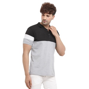 Chemise pour homme en coton 100% respirant, couleur unie, personnalisée, de haute qualité, manches courtes, tricotée, décontractée élégante, vente en gros, 2023 - Product Image 3