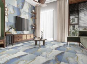 Gamme de carreaux en porcelaine haute brillance Prestige 800x1600 1200x1800 750x1500mm, conçue pour un flux visuel épuré et un équilibre spatial élégant - Product Image 6