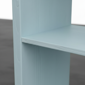 Estantería de exhibición de 3 niveles, estantería de almacenamiento, unidad de estantería abierta sin respaldo, estantería ecológica, muebles modernos para el hogar - Product Image 6