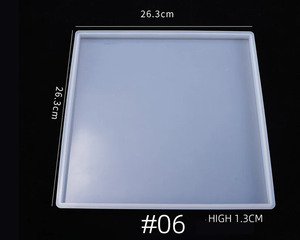 대형 수지 하이 퀄리티 보석 트레이 금형 사각 및 직사각형 실리콘 주조 금형/사출 성형/3D 인쇄 서비스 - Product Image 6