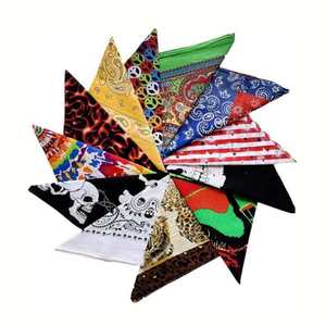 Foulard Bandana Ethnique en Coton de Qualité Supérieure 55x55 cm – Personnalisable par Sublimation, Respirant, Carré, Mode, Cache-Visage - Product Image 2
