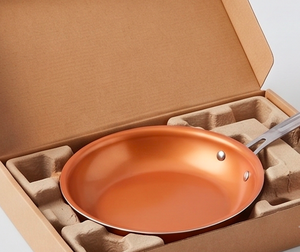 Modern Orange Ceramic Non-Stick Frying <b>Pan</b> With Stainless Steel Handle Heat Resistant For Home Hotel And <b>Induction</b> Cookers Use - Product Image 6