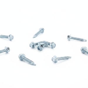PDC Model 14 Hex Head Zinc Plated Steel <b>Screws</b> Coarse Thread Inch Class 4.8 & 6.8 - Product Image 6