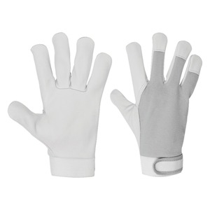 ถุงมือทำงาน/ถุงมือทำงานถุงมือนิรภัยคุณภาพสูงหนังลายหนังปกป้องมือ - Product Image 1