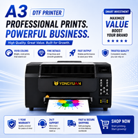 Imprimante DTF industrielle A3 rouleau à rouleau Epson XP600 CMYK encre blanche machine de transfert haute vitesse pour l'impression de t-shirts et de vêtements
