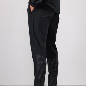 Custom High Quality Casual Jogger Track Pants Washed Cotton Elastic Waistband Men's Wide Leg Sweatpants for Men - Product Image 2