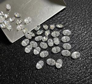 Diamantes Cultivados en Laboratorio al por Mayor, Forma Ovalada, 0.1-0.2ct, Color F, VVS-SI, 3.80*2.70-4.50*3.50mm, Corte Excelente para Joyería - Product Image 3