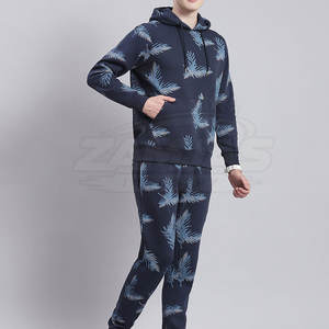 Ensemble de survêtement deux pièces pour homme, coupe ajustée, grande taille, pour l'extérieur et l'entraînement, nouveau modèle de jogging - Product Image 3