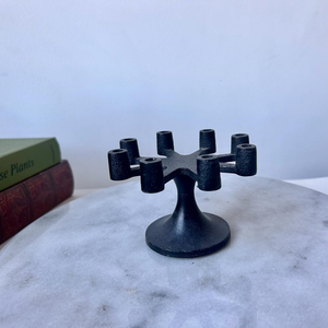 Handcrafted Iron Metal Candle Holder Stand with Elegant Design for Home Decor, Wedding Centerpiece and <b>Table</b> Decoration - Product Image 4