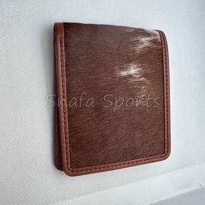Portefeuille court pour homme en cuir véritable Crazy Horse, fait main, style best-seller en cuir de vachette véritable - Product Image 4