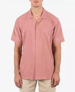 Camicia uomo a maniche corte ricamata Laguna Camp | Hurley - Product Image 1