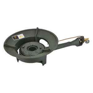 Gmax KB8V Cast Iron High-Pressure Gas <b>Stove</b> Burner with Valve Cooktop Parts - Product Image 4