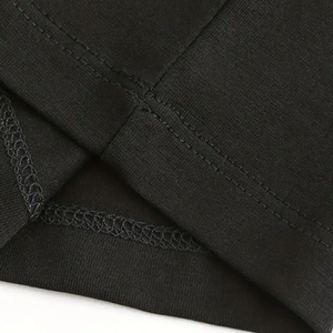 Camiseta de Verano al por Mayor, Nueva Moda Urbana, Cuello Redondo, 100% Algodón, Ligera, Manga Corta, Lisa, para Hombre, con Logotipo Frontal, Corte Regular, Casual - Product Image 5