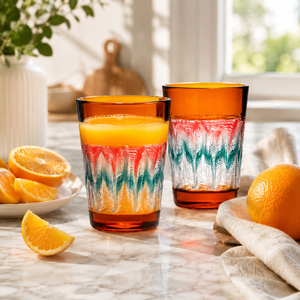 Verres à boire transparents en borosilicate faits à la main de 290 ml, sans plomb, pour whisky, eau, jus, réutilisables, en gros - Product Image 1
