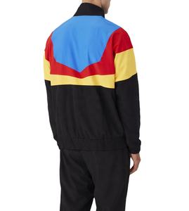 Custom Logo Zip Up Windbreaker <b>Jacket</b> <b>Patchwork</b> Color Block Breathable Running Men Windbreaker <b>Jacket</b> - Product Image 5