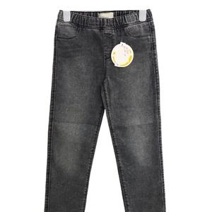 Jegging droit de meilleure qualité pour fille Véritable marque Coton stretch Denim lavé Été coupe décontractée Étiquettes véritables Bangladesh - Product Image 1